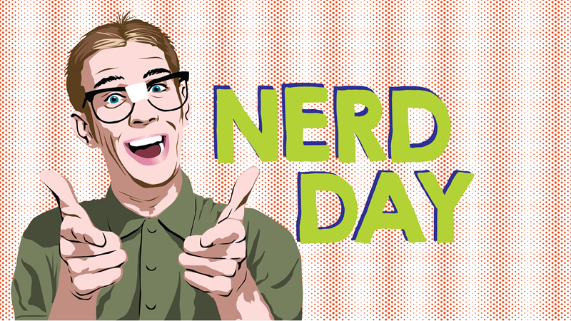 Nerd Day Graphic