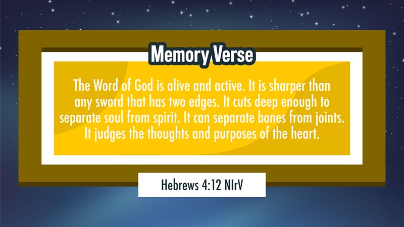 Memory Verse